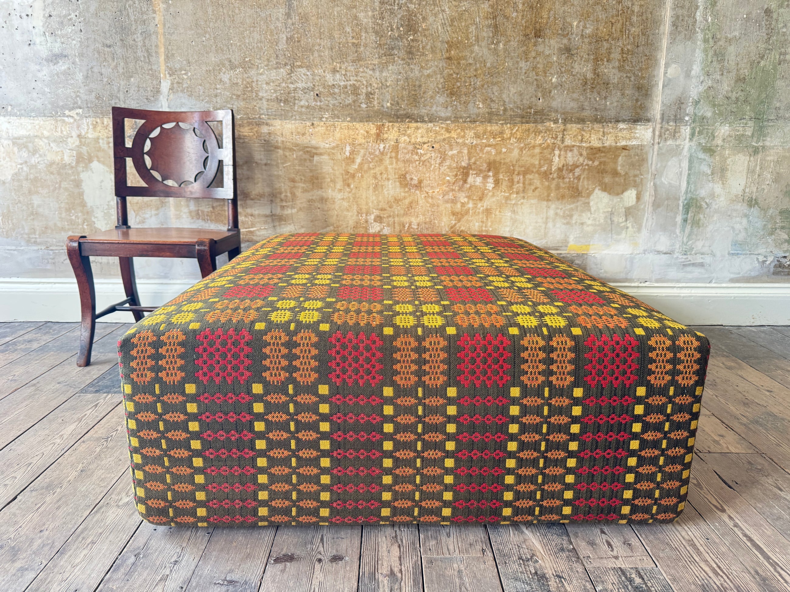 A Bespoke Box Ottoman