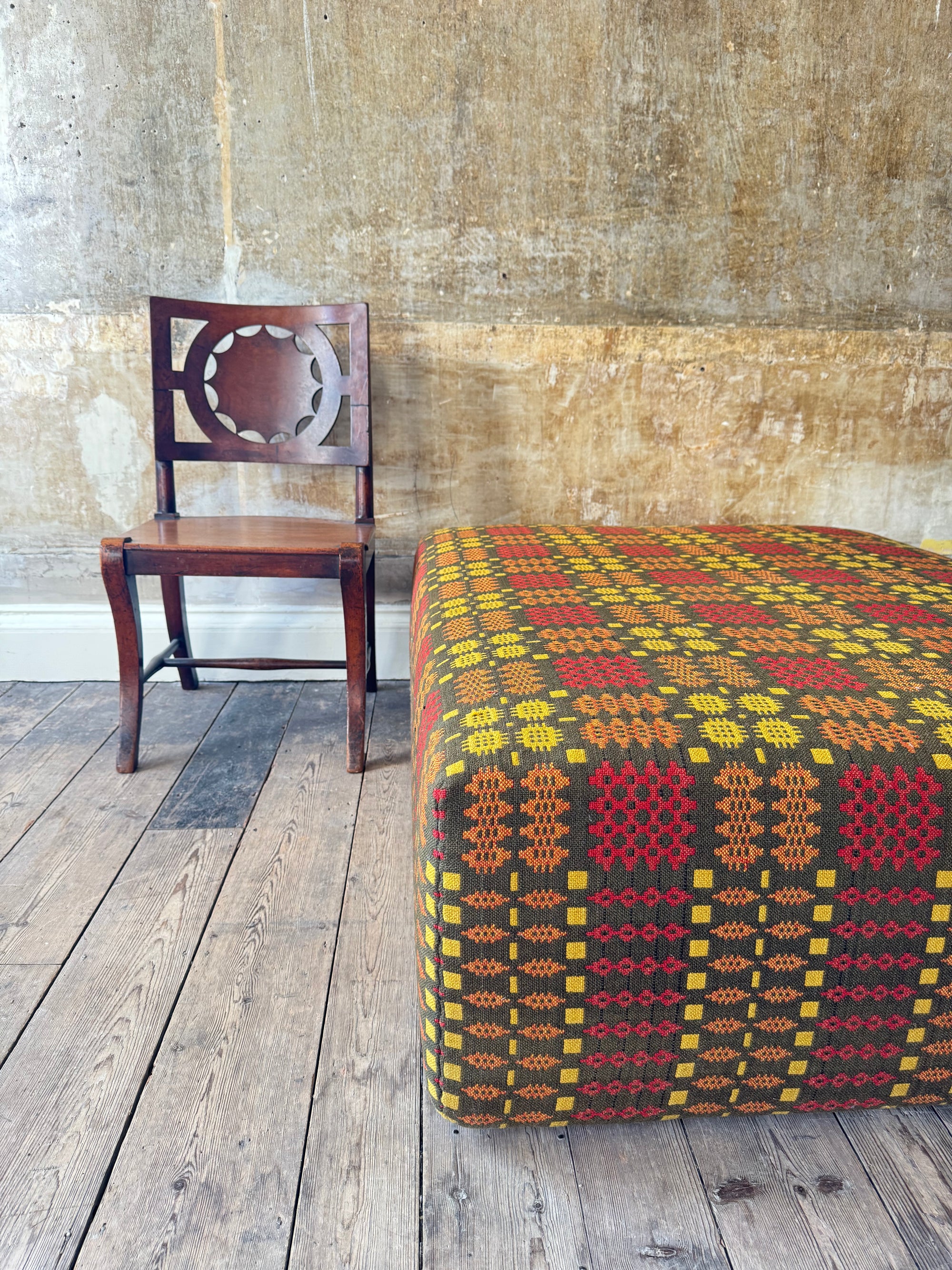 A Bespoke Box Ottoman