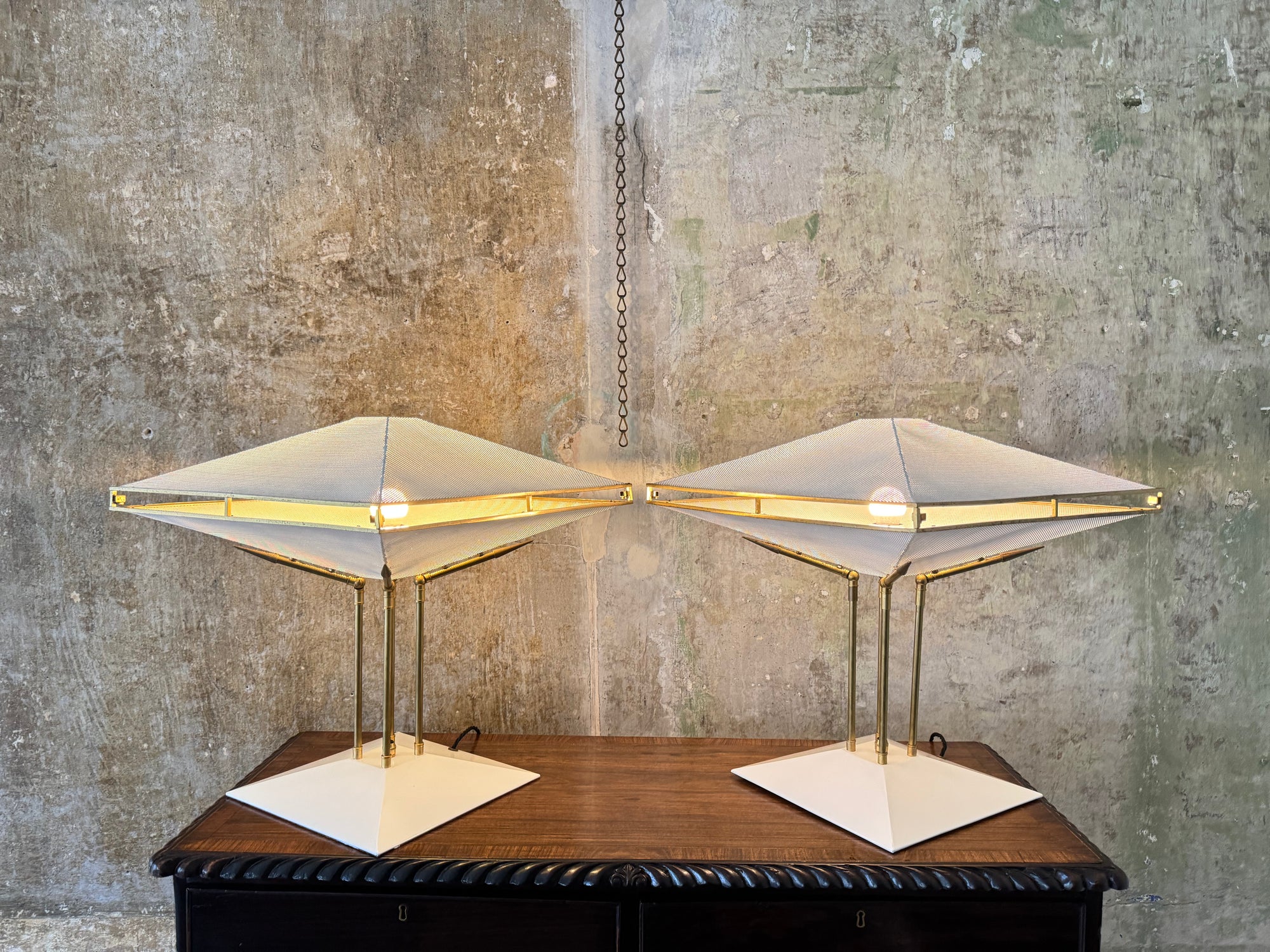 A Pair of 1970s Italian Table Lights