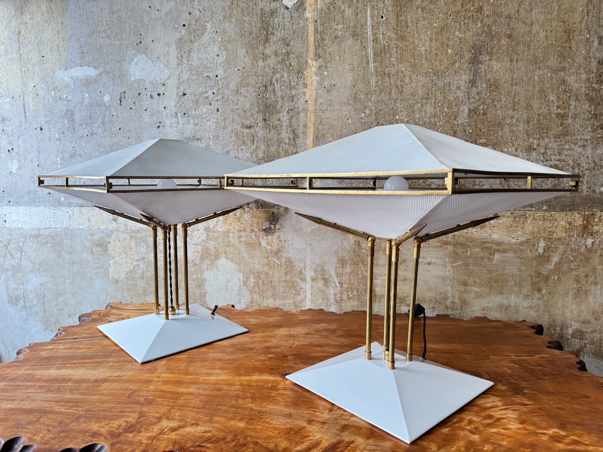 A Pair of 1970s Italian Table Lights