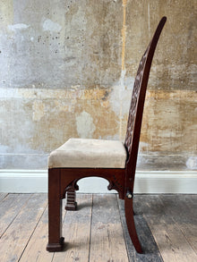 A 19th Century Gothic Revival Chair by T & A Blain