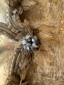 A Pair Of Murano Glass Mirrors