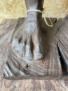 An Italian Cedar Wood Statue
