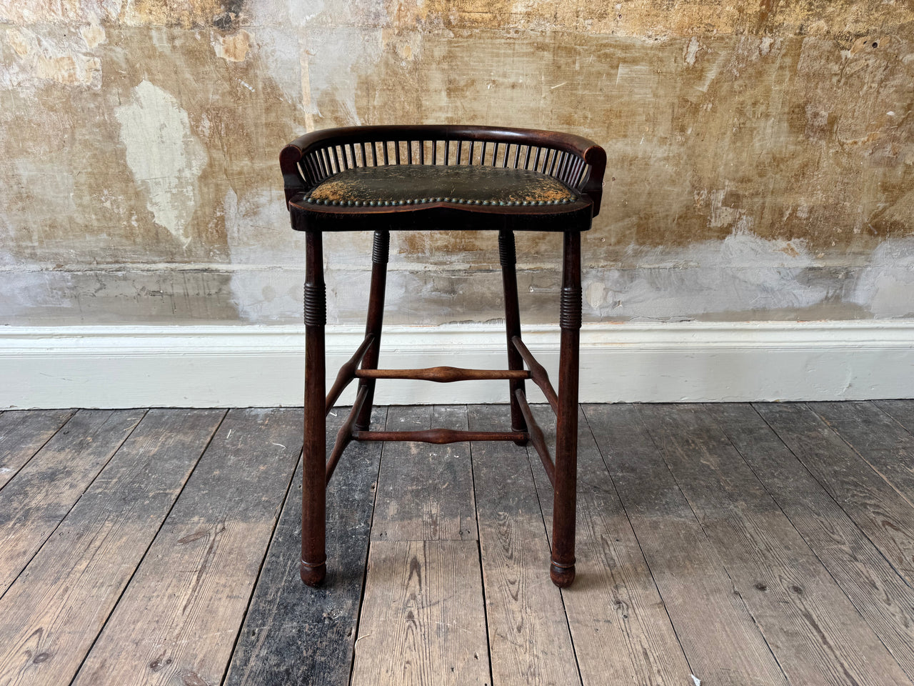 A 19th Century Mahogany Stool