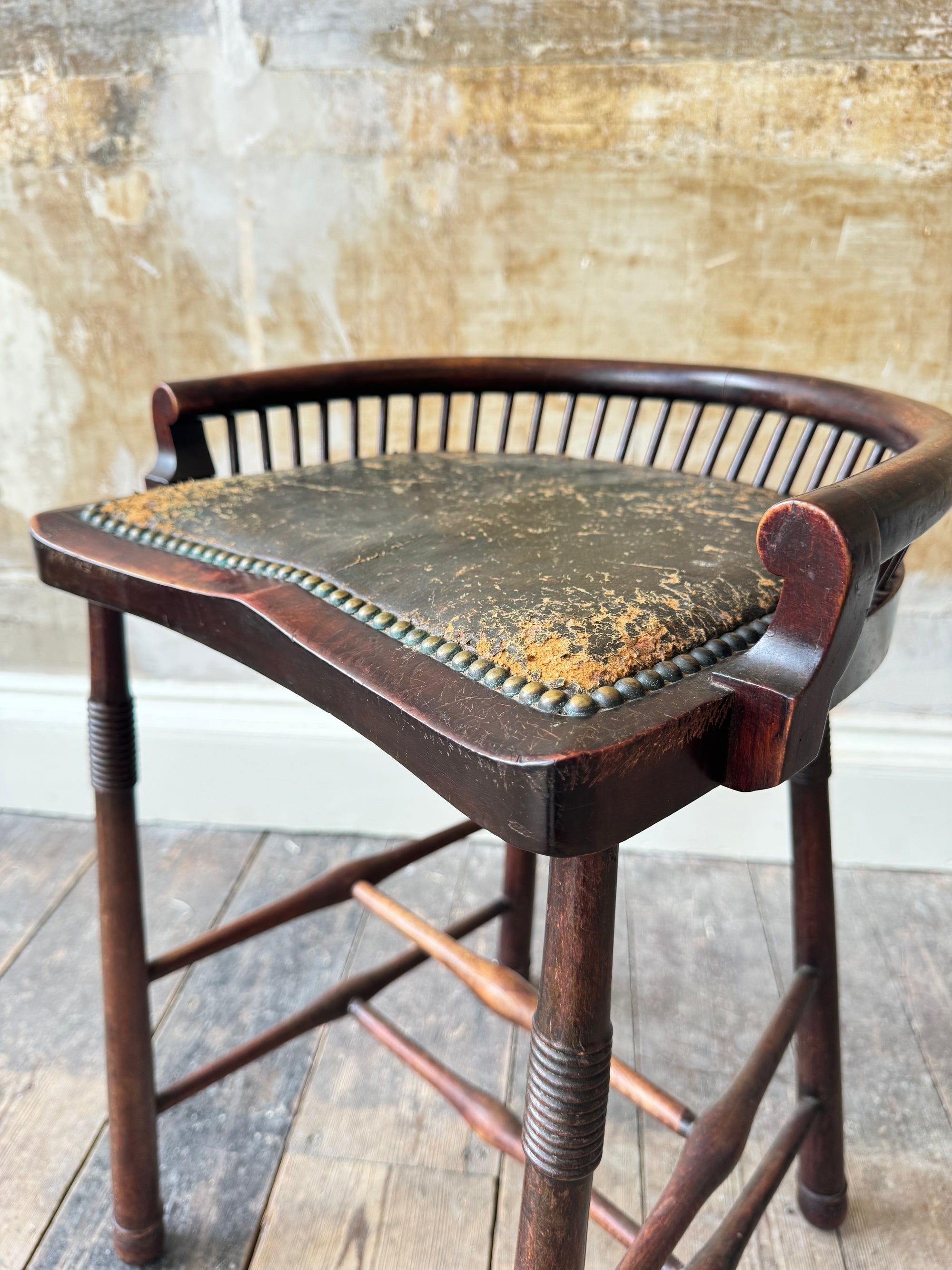 A 19th Century Mahogany Stool