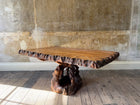 Japanese Chip Carved Coffee Table