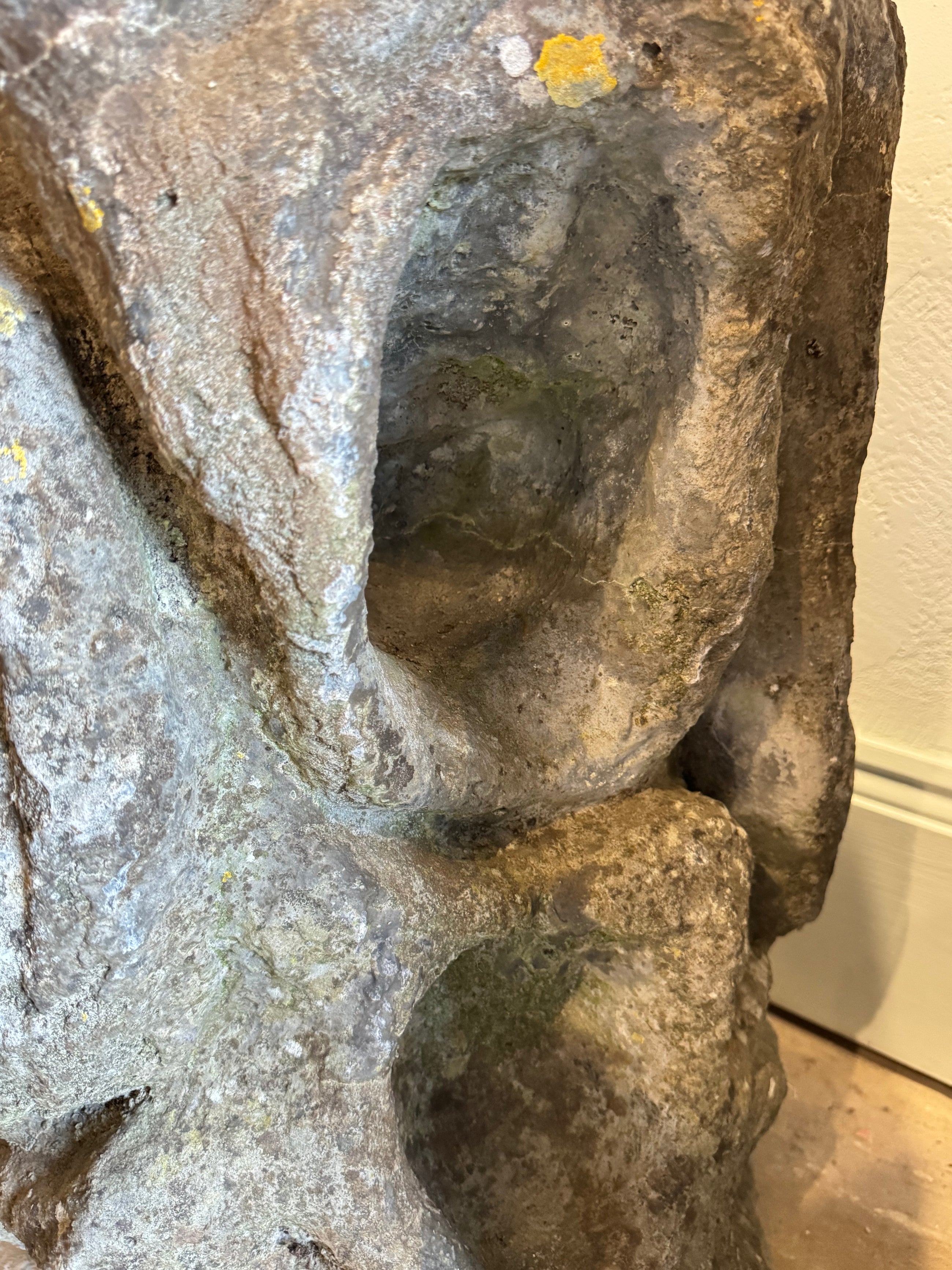 19th Century Carved Limestone Planters