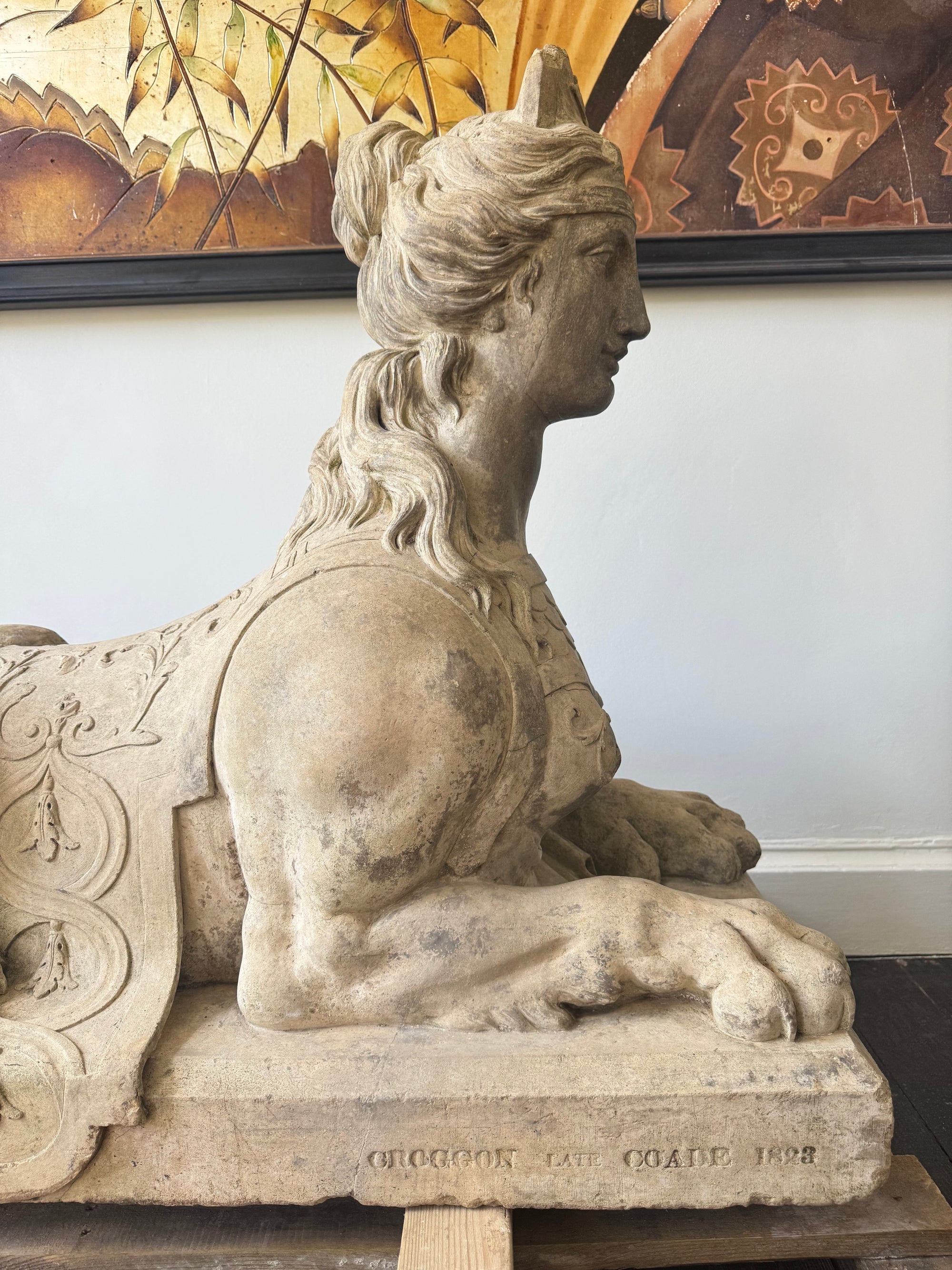 Coade Stone Sphinx