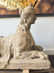 Coade Stone Sphinx