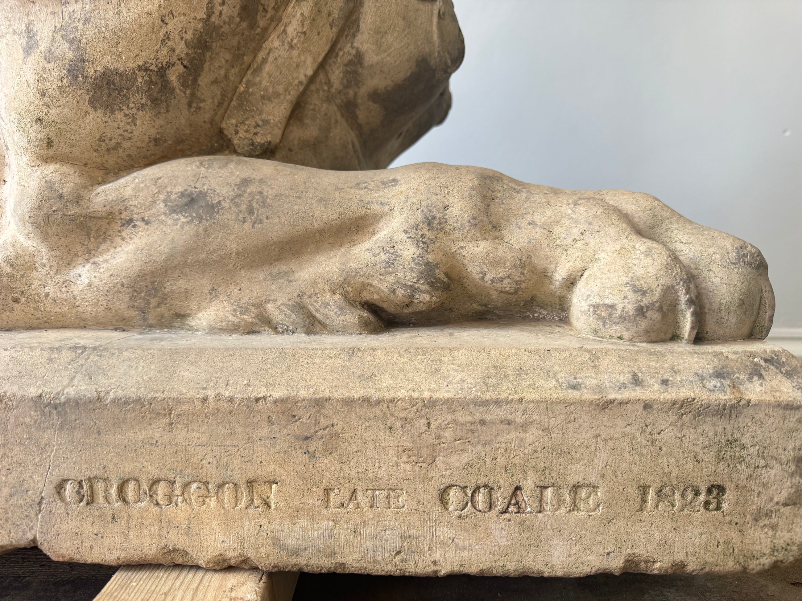 Coade Stone Sphinx