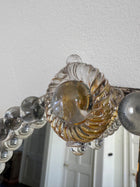 A Pair of Oval Glass Sphere Mirrors