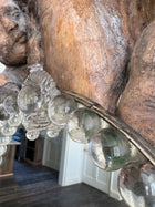 A Pair of Oval Glass Sphere Mirrors