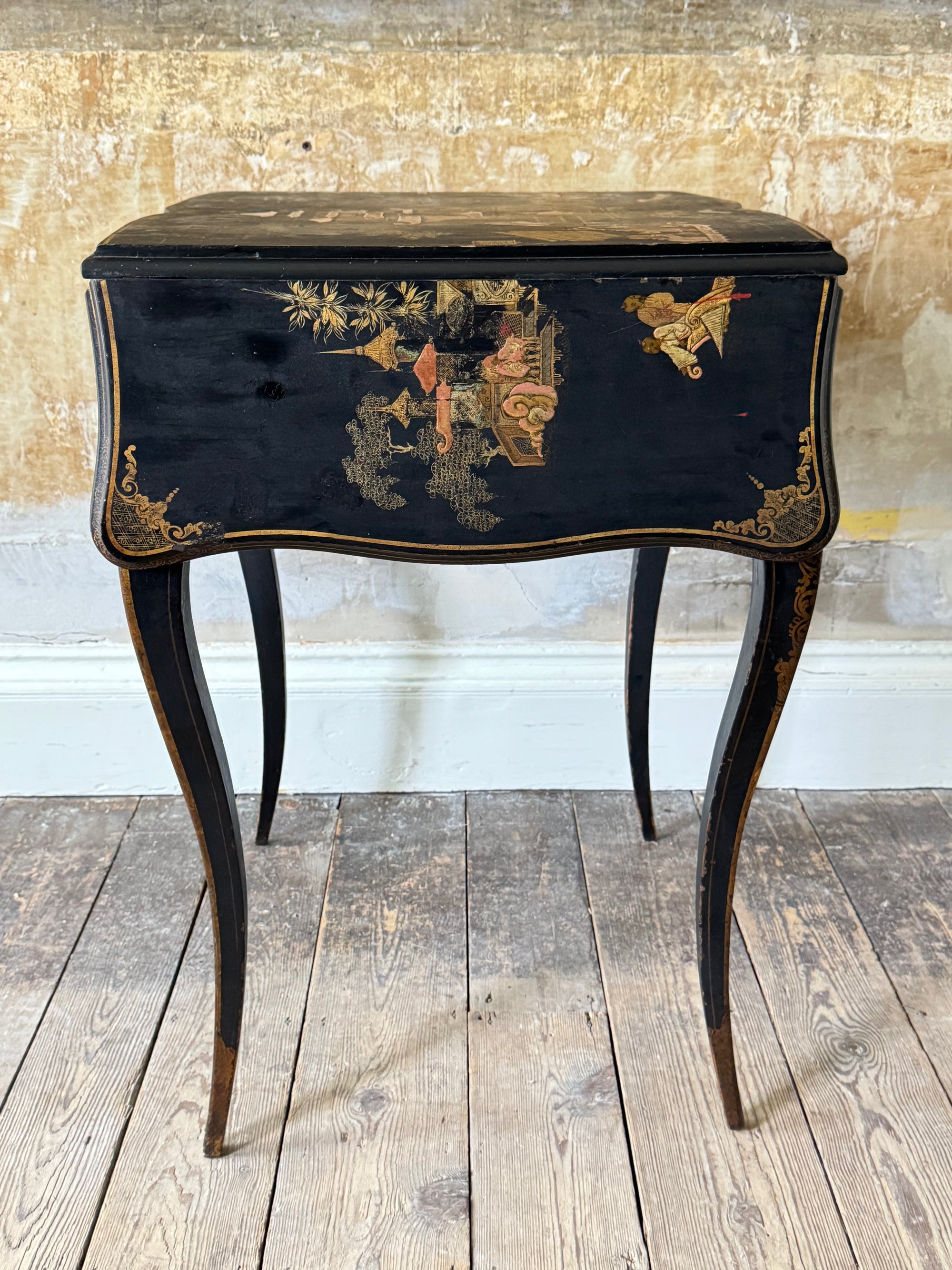 A 19th Century Chinoiserie Pembroke Table