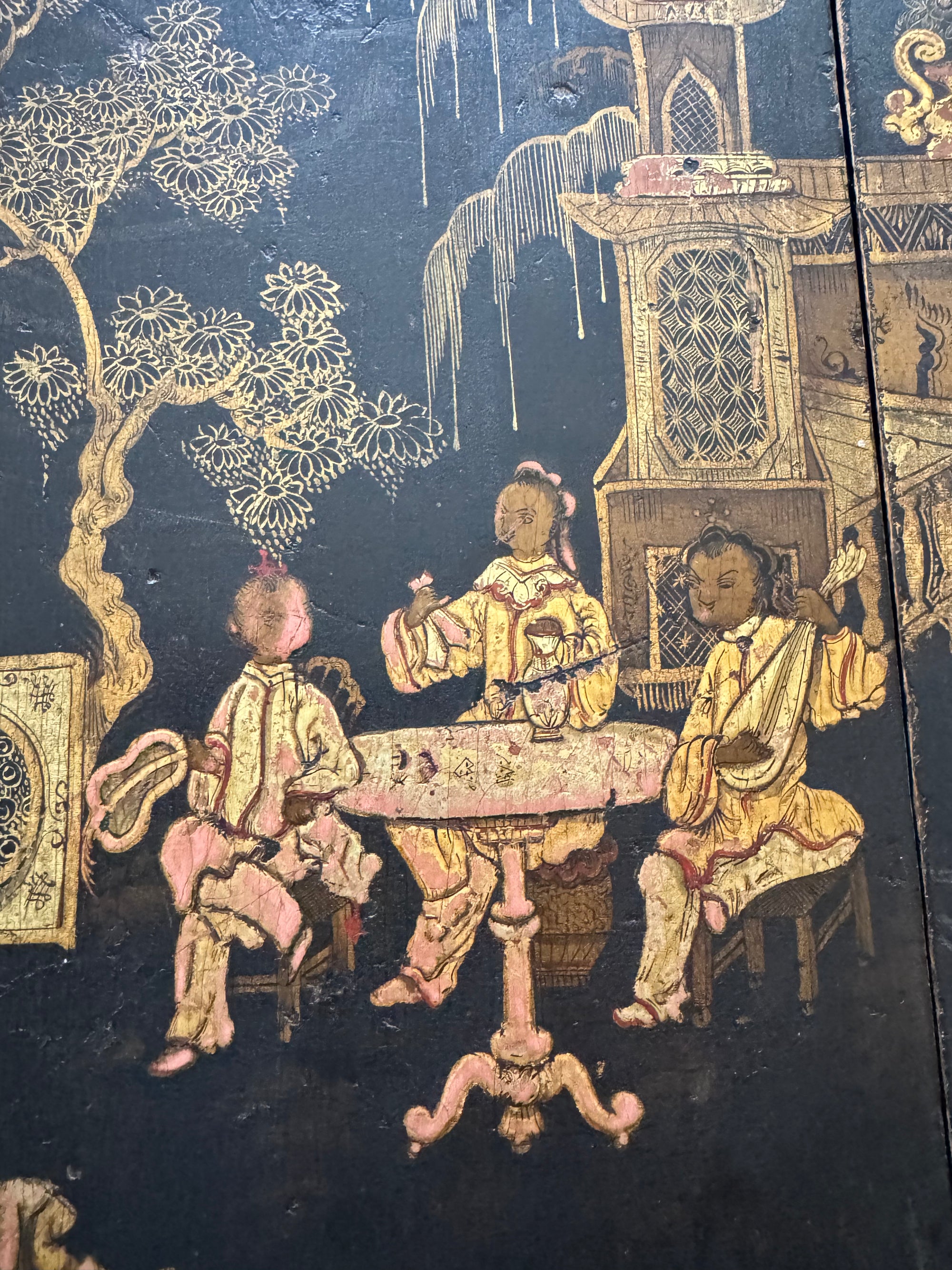 A 19th Century Chinoiserie Pembroke Table