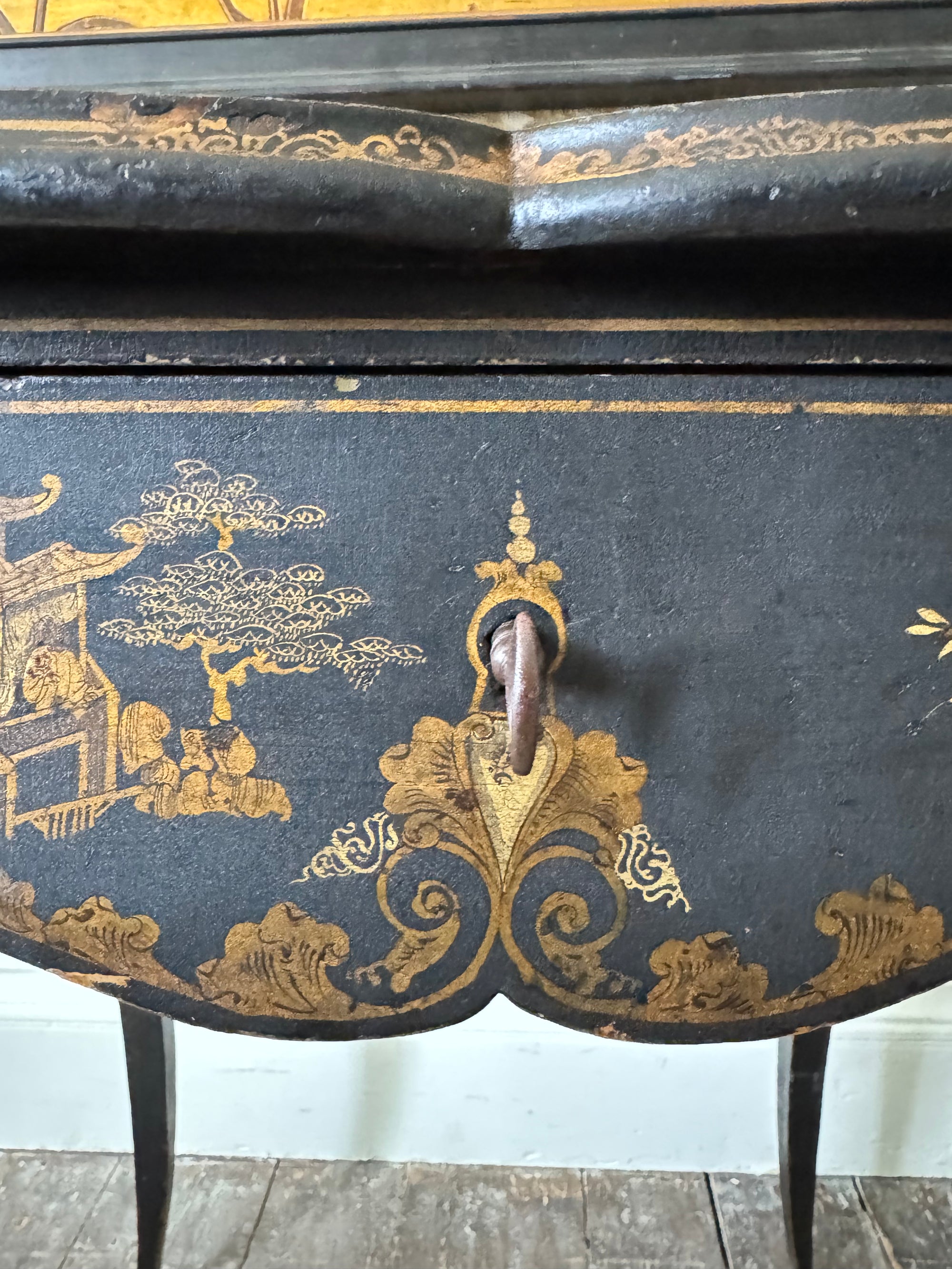 A 19th Century Chinoiserie Pembroke Table
