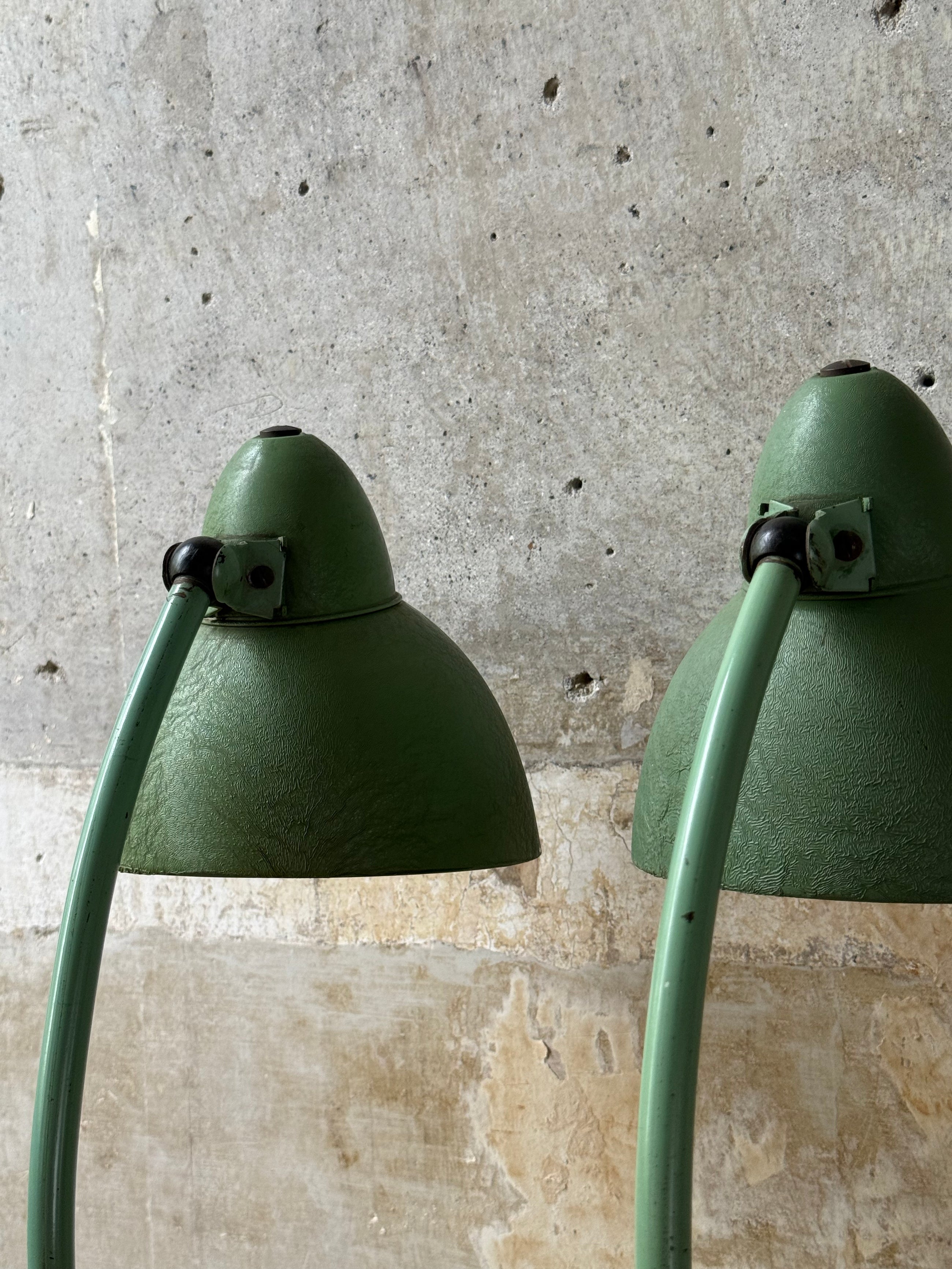 1930s Industrial Desk Lamps
