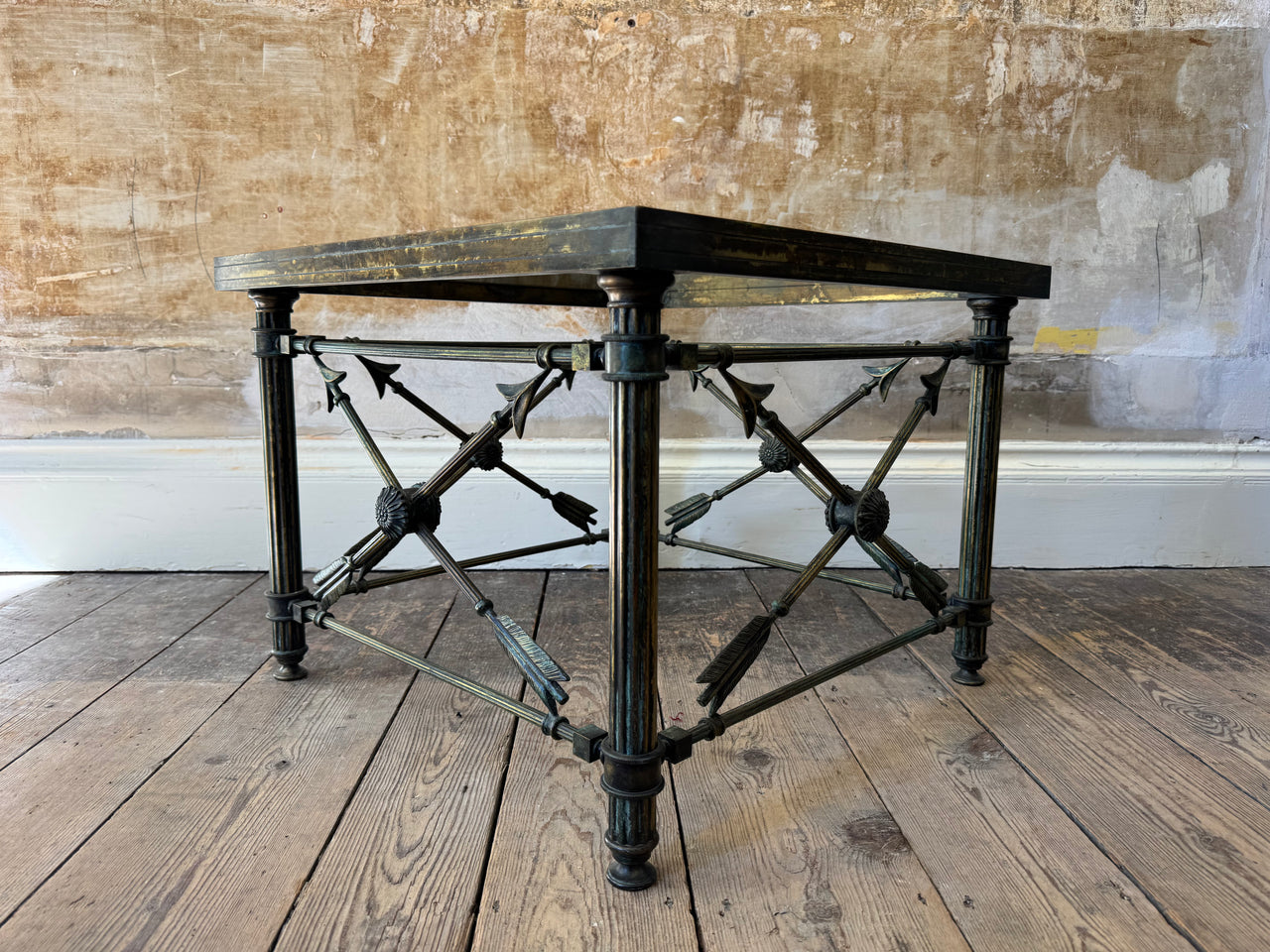 A Pompeiian Bronze Sofa Table