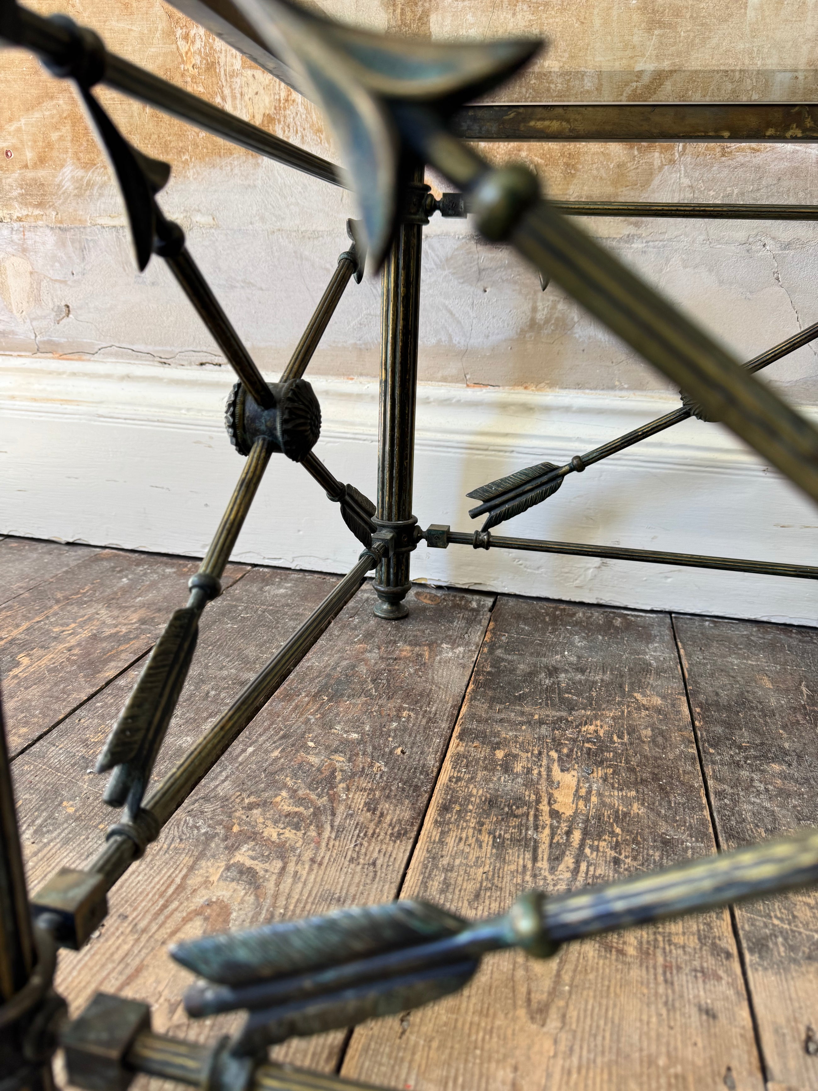 A Pompeiian Bronze Sofa Table
