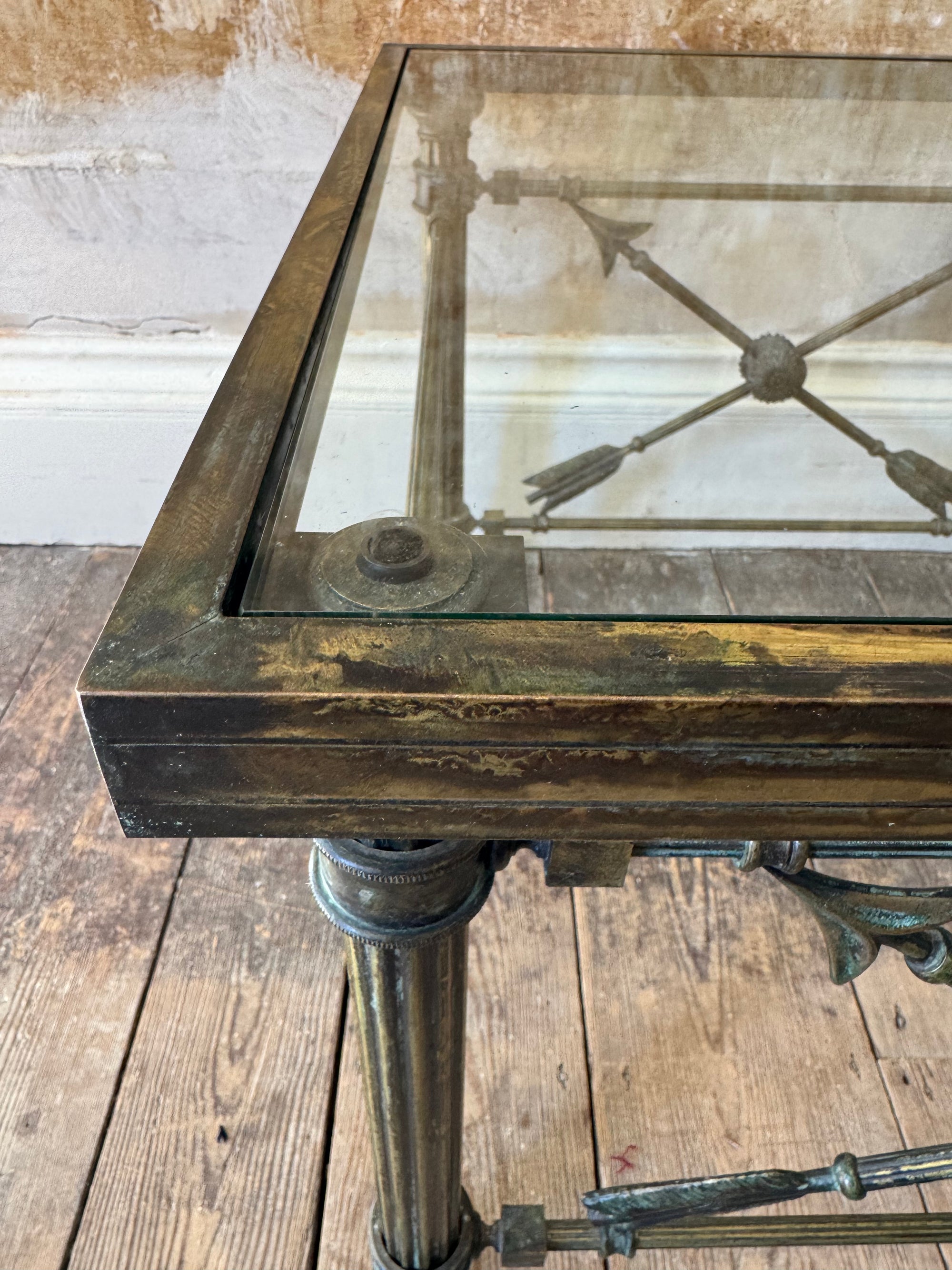 A Pompeiian Bronze Sofa Table