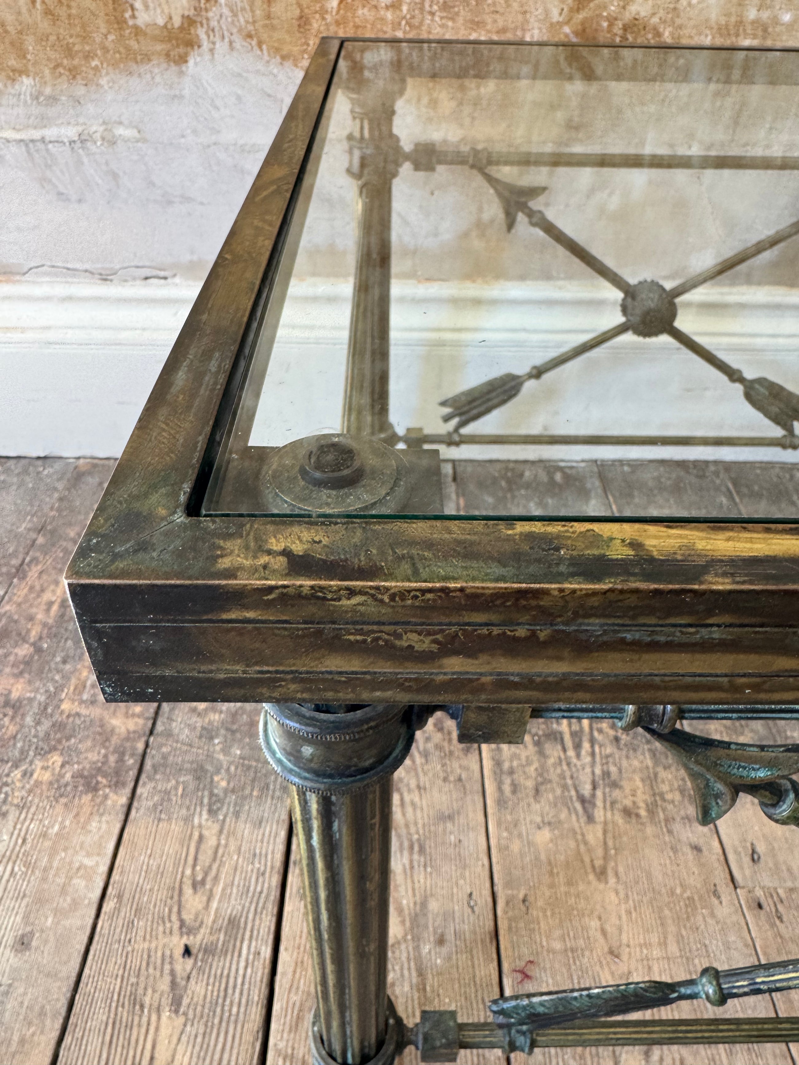 A Pompeiian Bronze Sofa Table