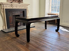 A Quing Dynasty "Vein Ebony" Library Table