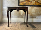 A George II Mahogany Silver Table