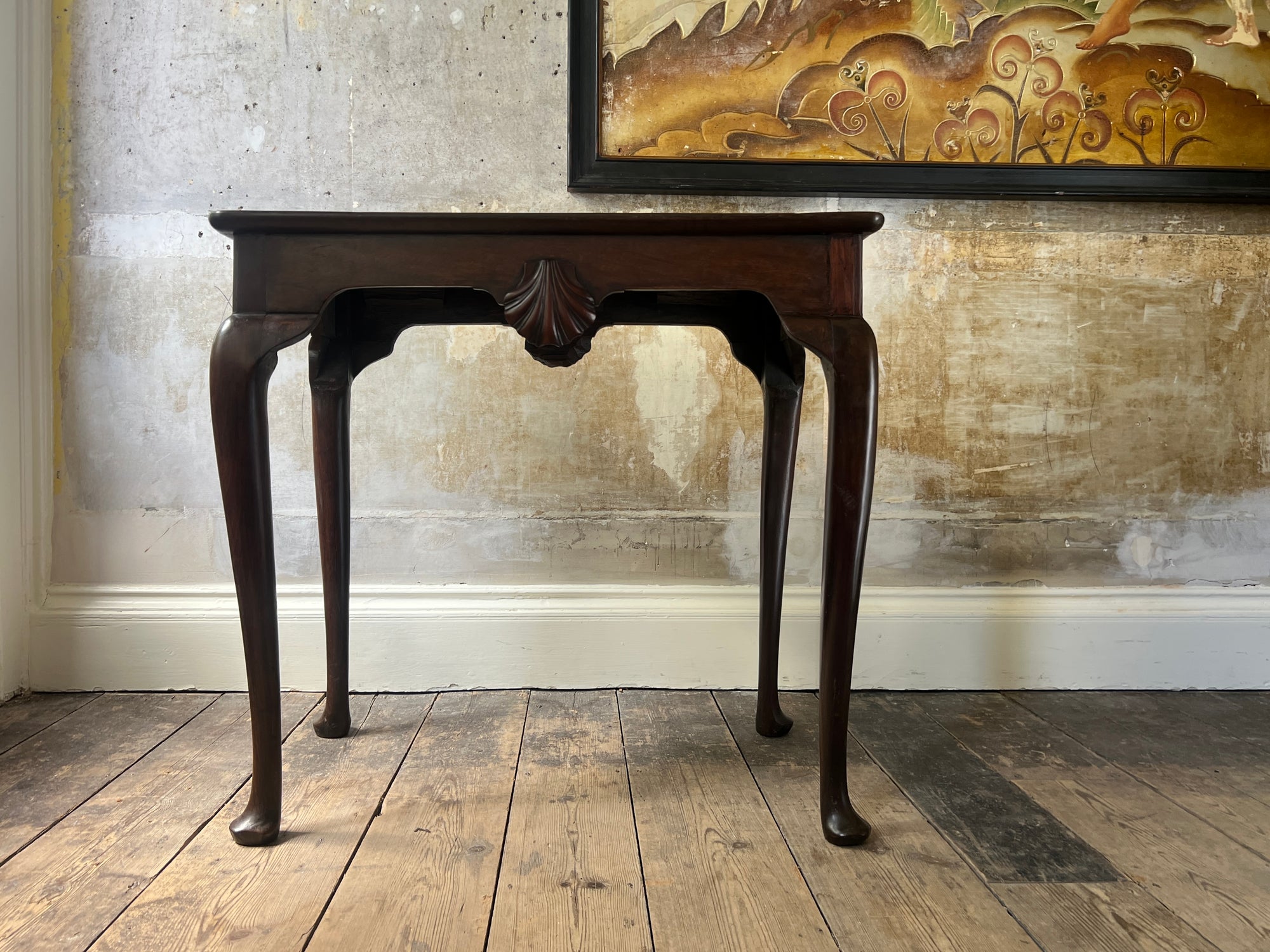A George II Mahogany Silver Table