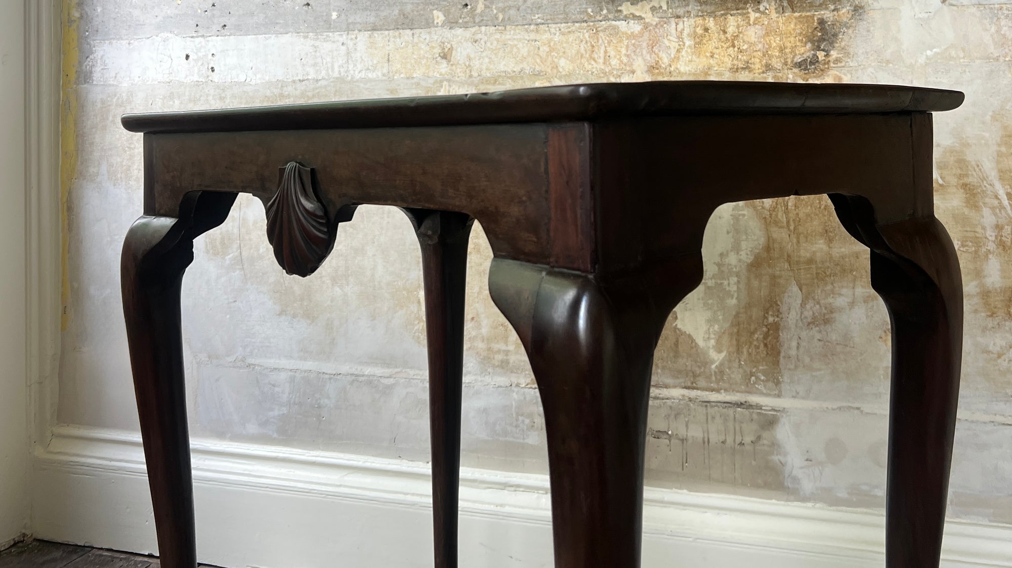 A George II Mahogany Silver Table