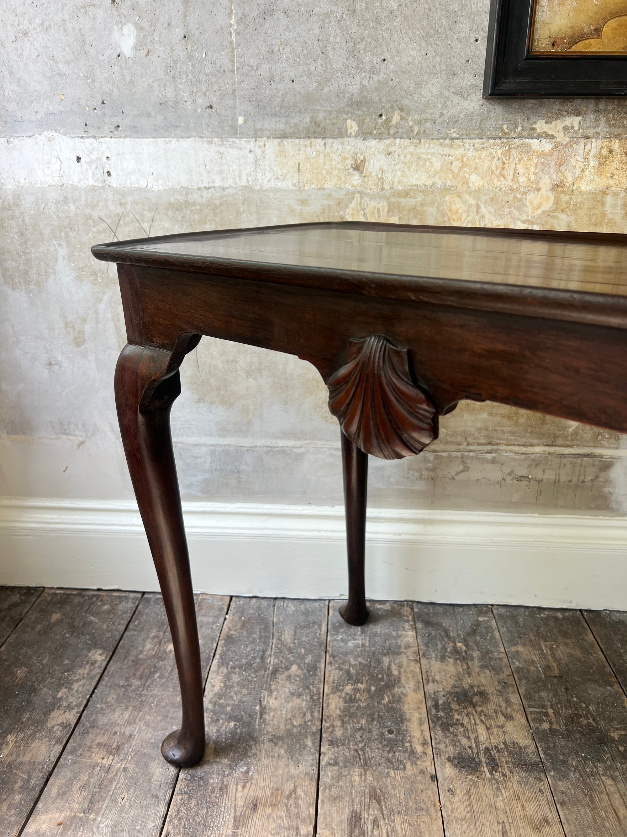 A George II Mahogany Silver Table