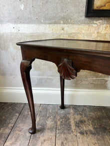 A George II Mahogany Silver Table