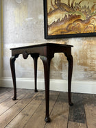 A George II Mahogany Silver Table