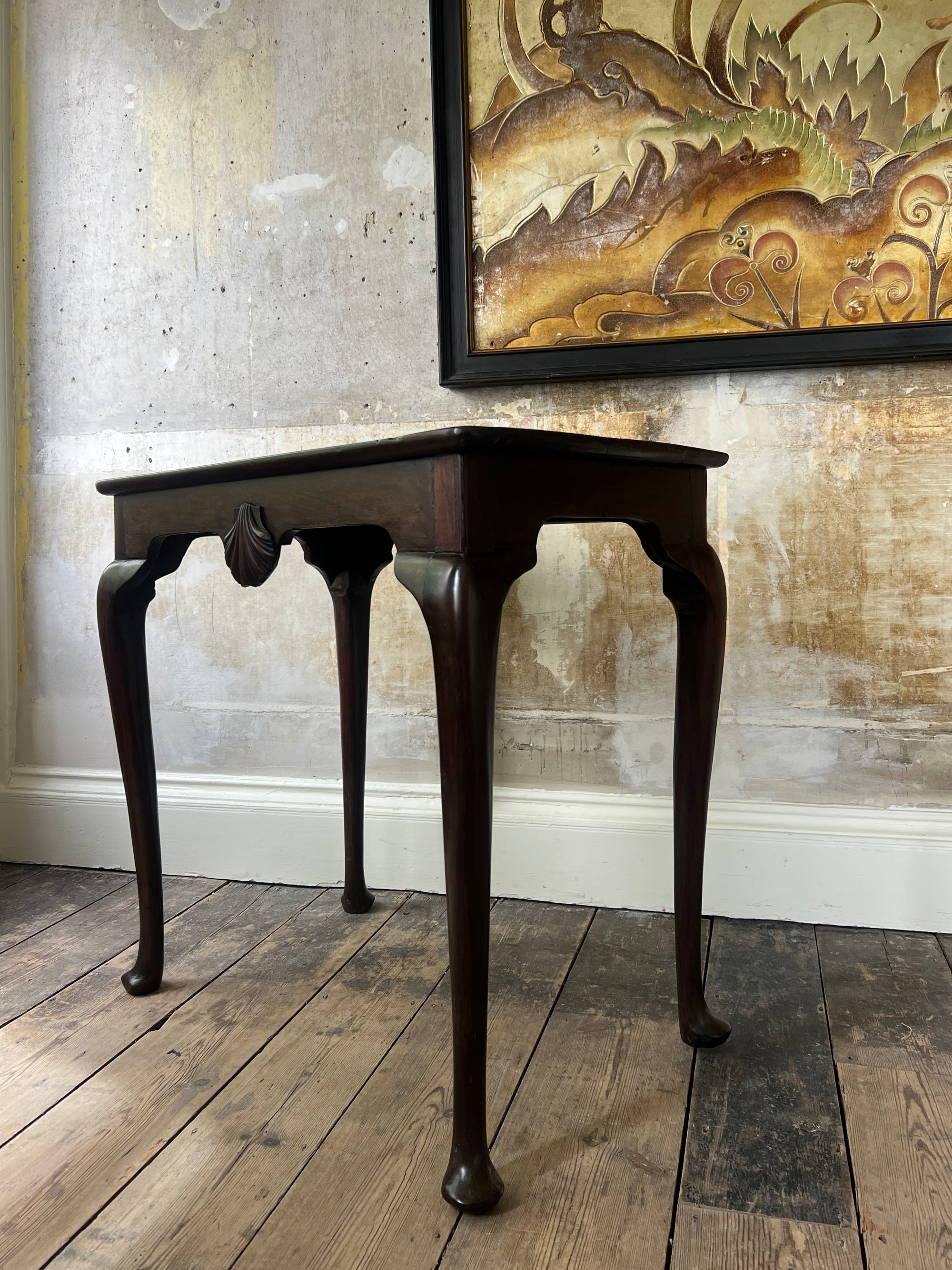 A George II Mahogany Silver Table