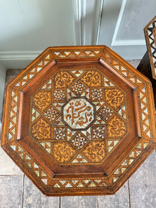 Two Liberty Moorish Tables