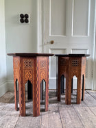 Two Liberty Moorish Tables