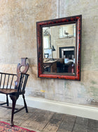Faux Tortoise Shell Mirror