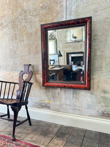 Faux Tortoise Shell Mirror