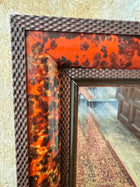 Faux Tortoise Shell Mirror
