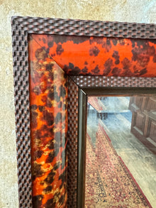 Faux Tortoise Shell Mirror