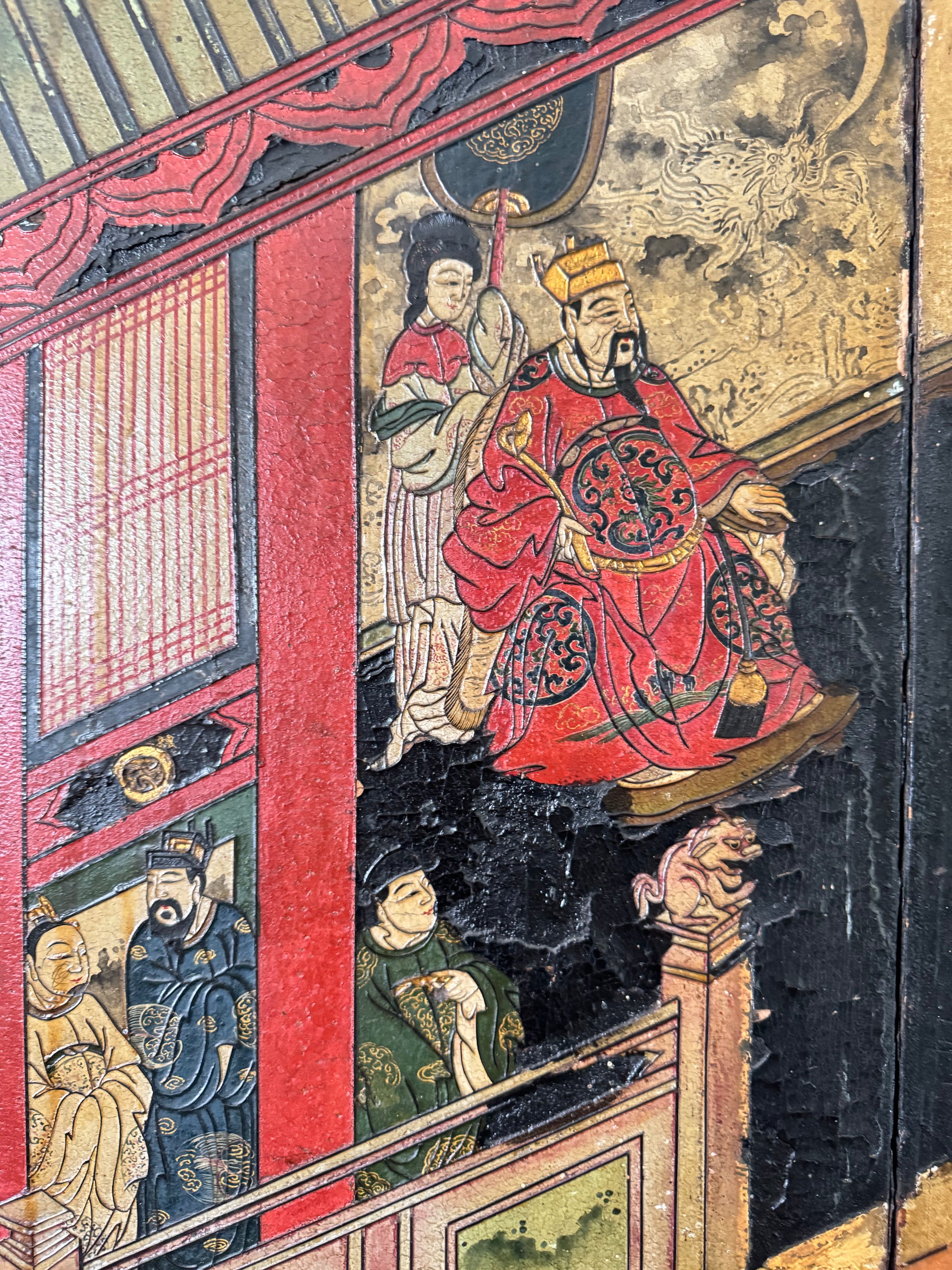 17th Century Chinese Coromandel Panels