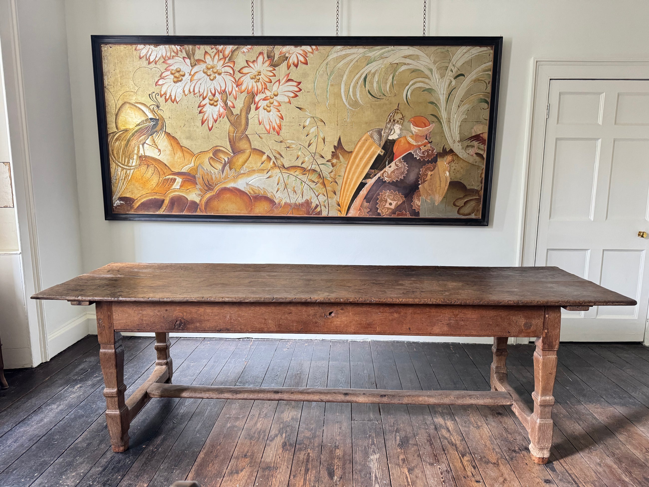 19th Century Oak Farmhouse Table