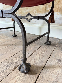 A Pair of Savonarola Chairs