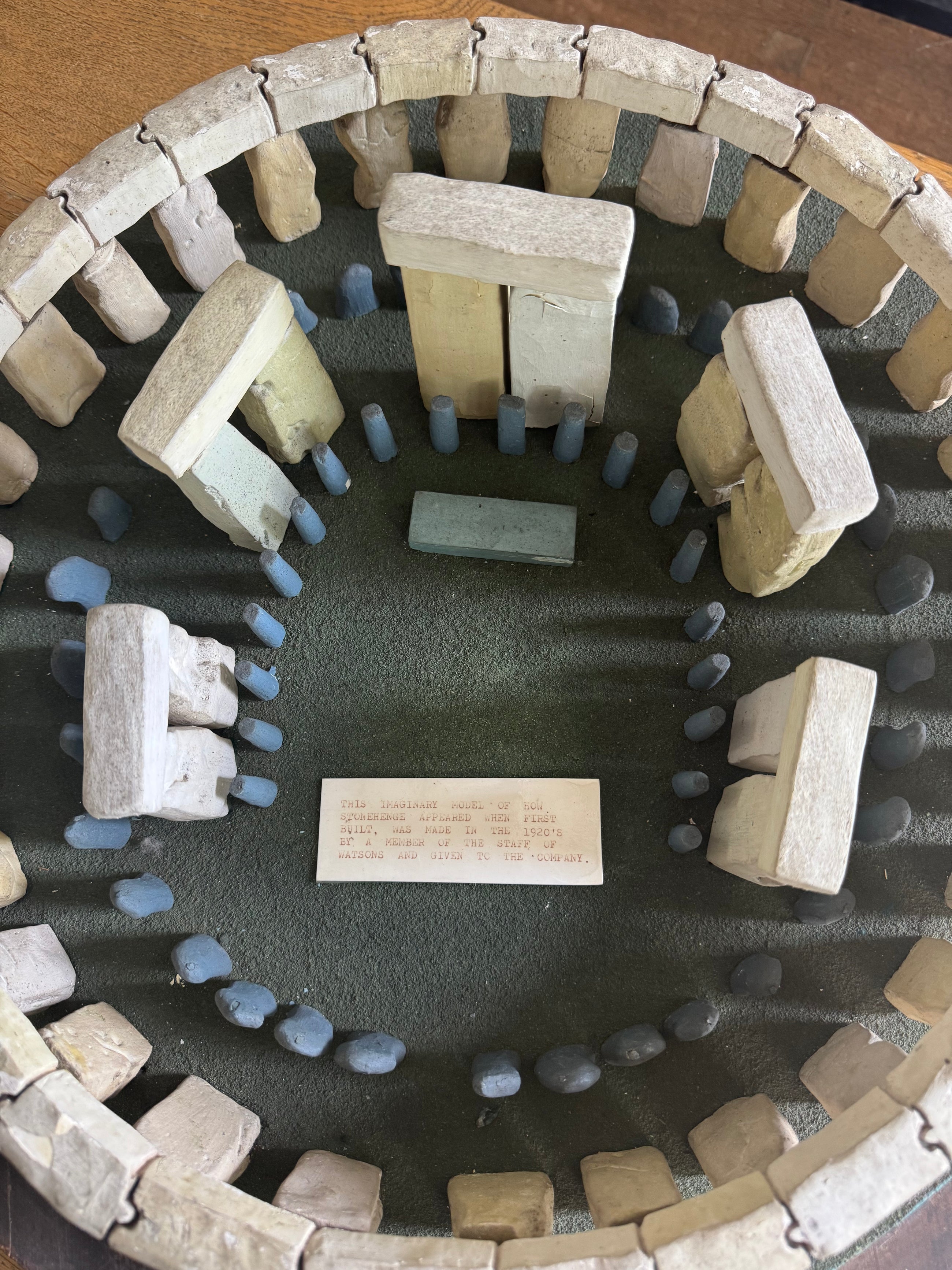 A Scratch Built Model of Stonehenge