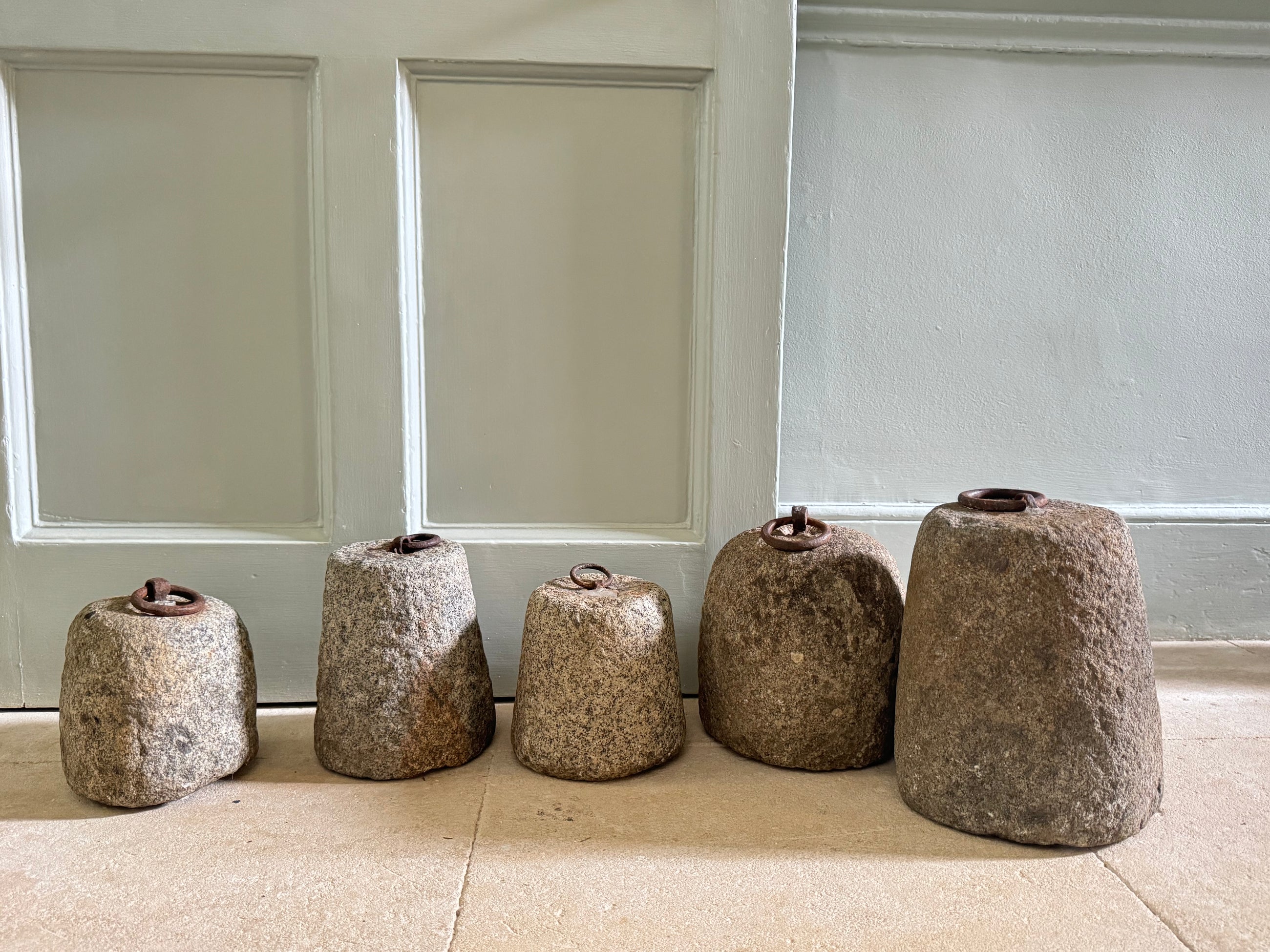 19th Century Scottish Granite Tether Stones