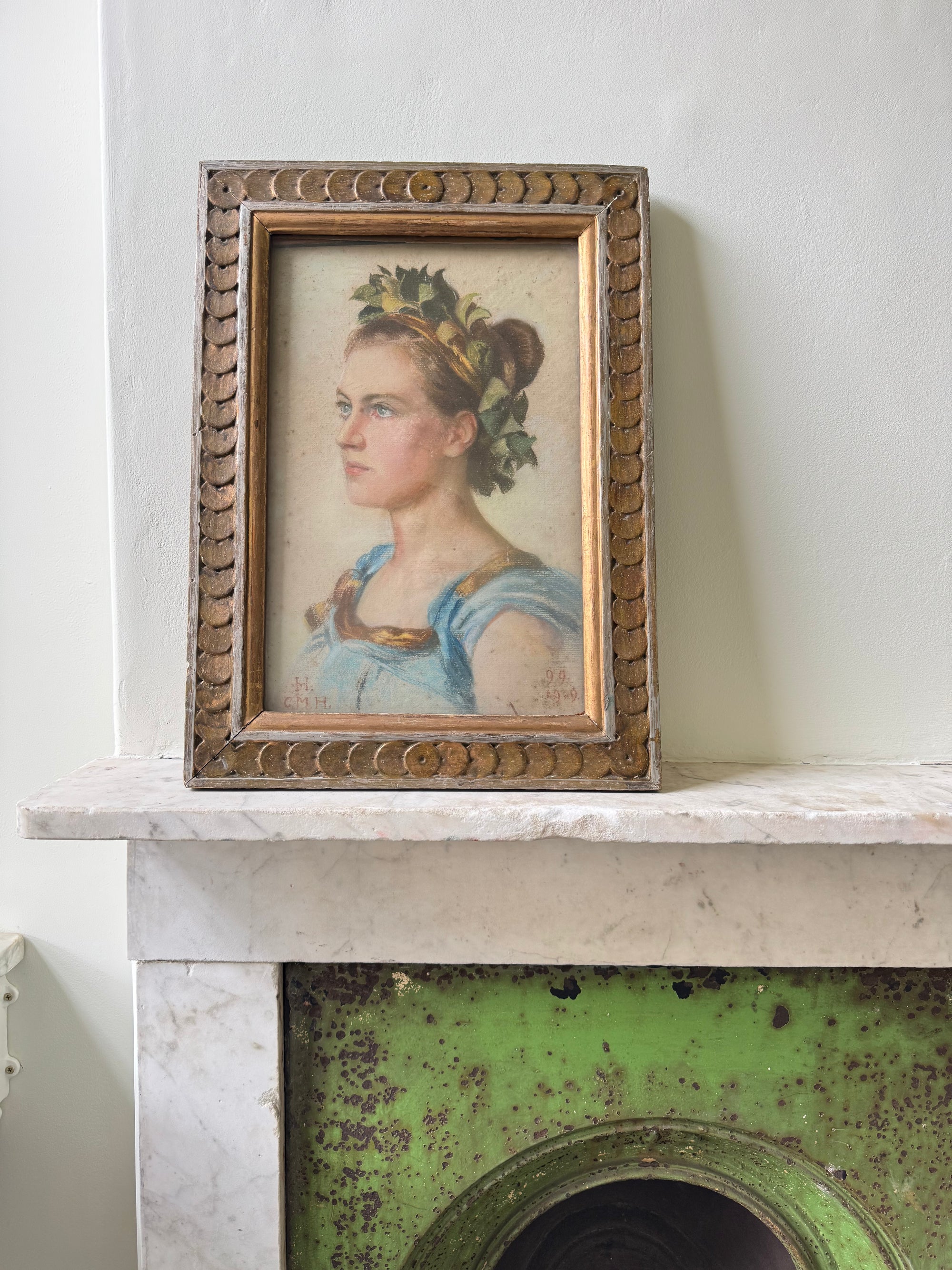 A Renaissance Revival Pastel