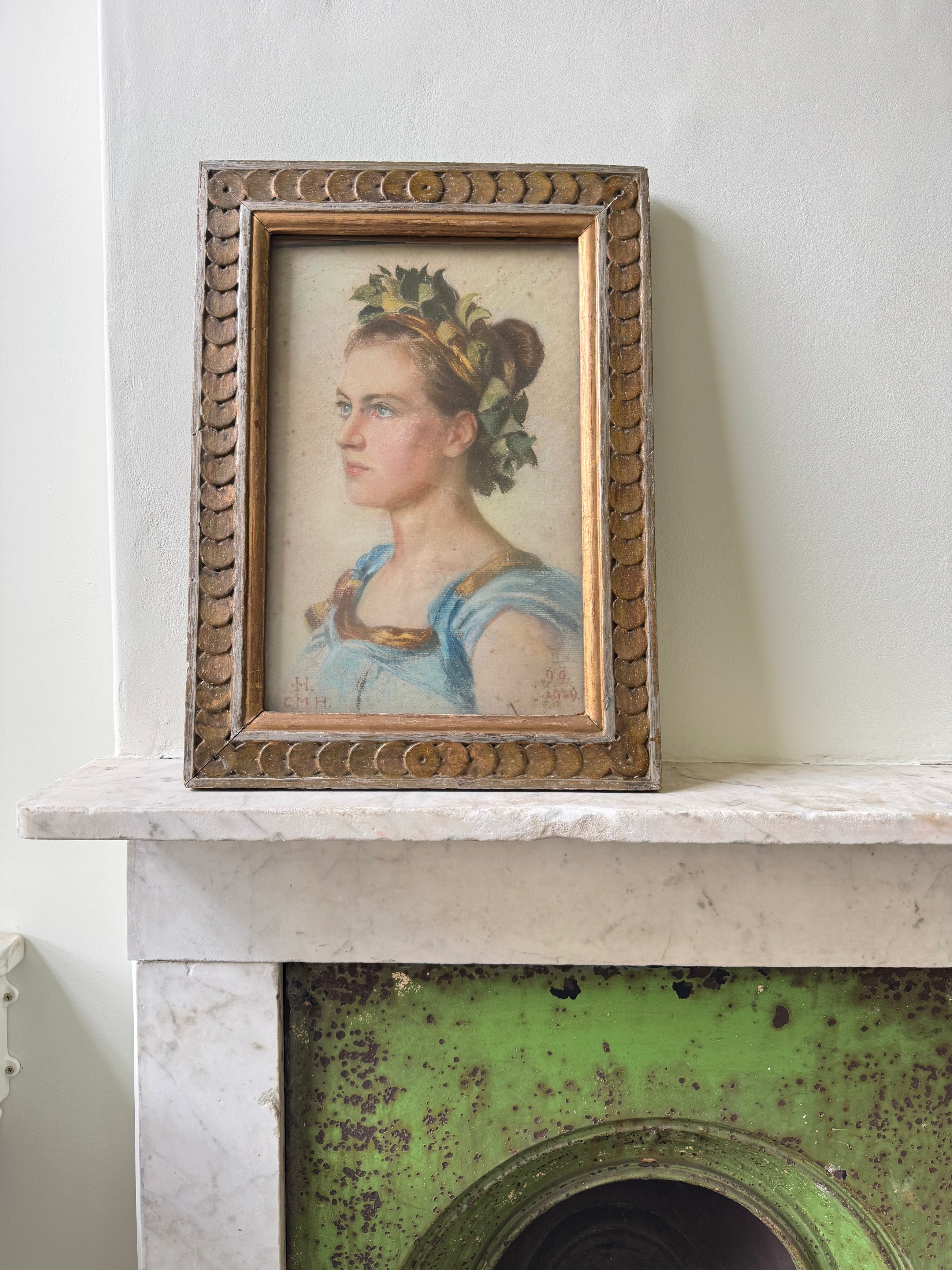 A Renaissance Revival Pastel