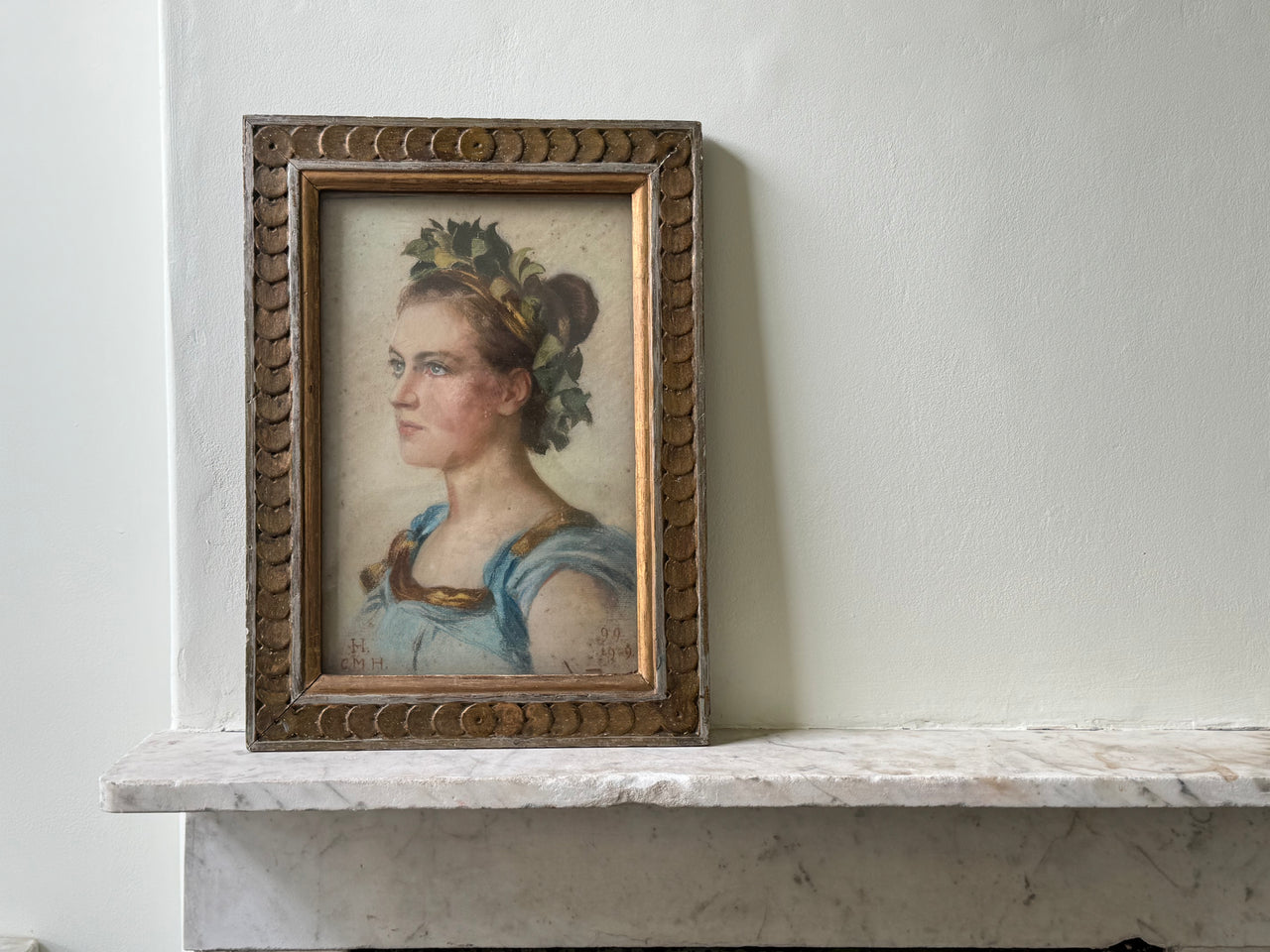 A Renaissance Revival Pastel
