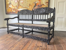 18th Century Ebonised Bench