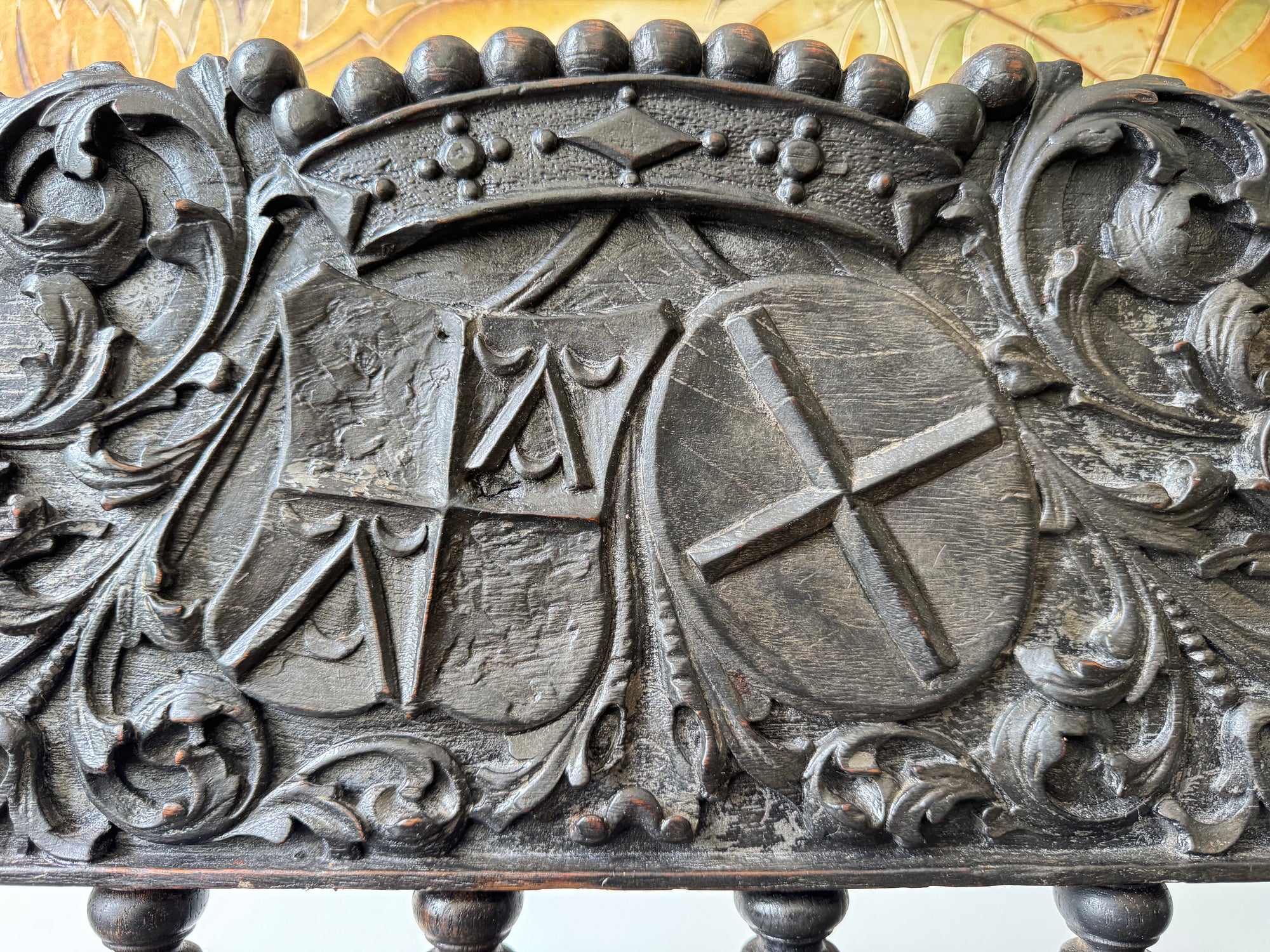 18th Century Ebonised Bench
