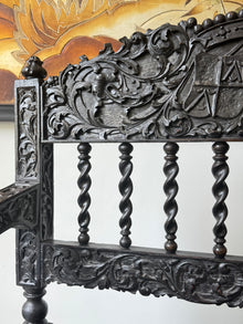 18th Century Ebonised Bench