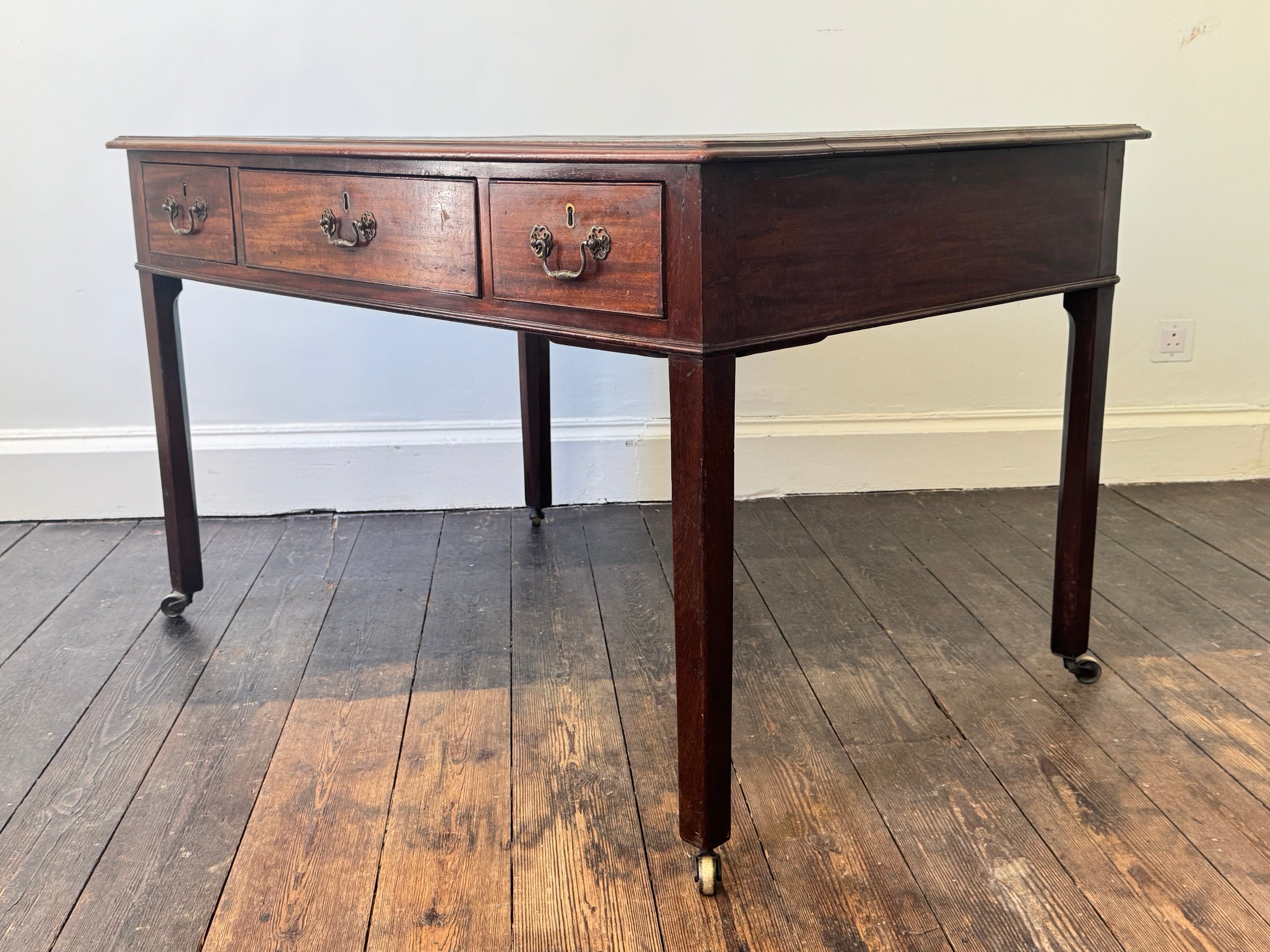 A George III Mahogany Writing Table
